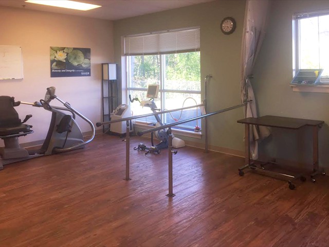Therapy gym interior