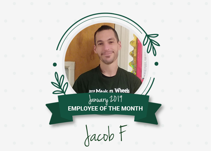 January Employee of the Month - Jacob F!